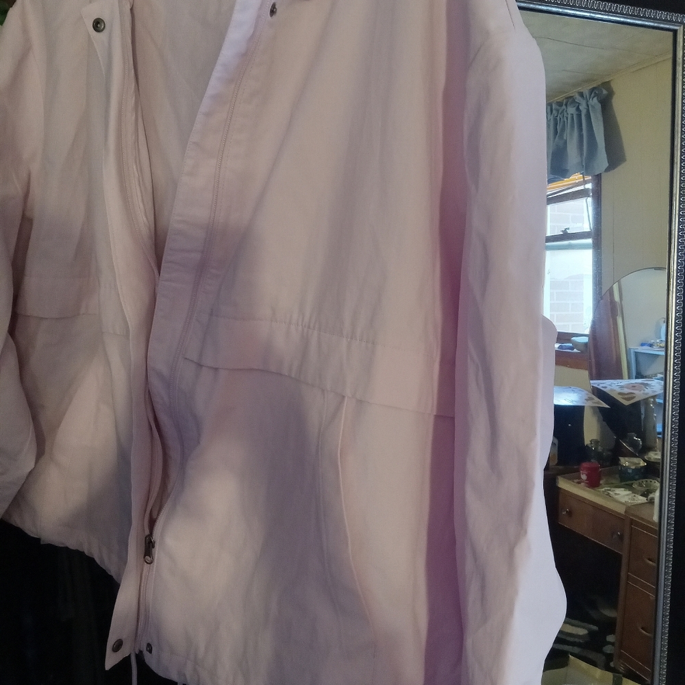 EVRI Light Pink Utility Jacket - Women's